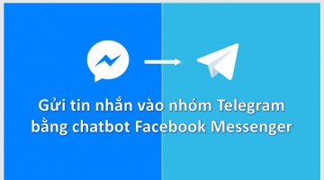 Cách sử dụng chatbot để gửi tin nhắn vào nhóm Telegram