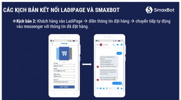 P2: Chuyển khách hàng từ Ladipage vào chatbot (kịch bản 2 - split)